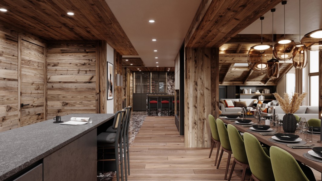 J | Exceptional chalet with pool